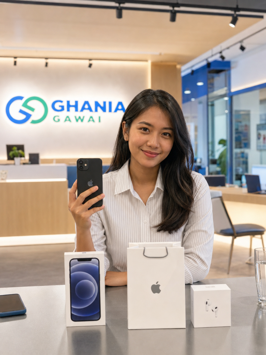 Jual HP ke Ghania Gawai